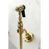 image:imageKingston Brass KS1268AXBS Heritage Wall Mount Kitchen Faucet Sprayer Brushed NickelPolished Brass