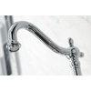 image:imageKingston Brass KS1268AXBS Heritage Wall Mount Kitchen Faucet Sprayer Brushed NickelPolished Chrome