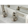 image:imageKingston Brass KS142KLPN Whitaker Widespread Bathroom Faucet with Push PopUp Polished NickelPolished Nickel