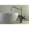 image:imageKingston Brass KS1491PKX Duchess 2Handle Vessel Sink Faucet Polished ChromeBrushed Nickel