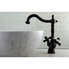 image:imageKingston Brass KS1491PKX Duchess 2Handle Vessel Sink Faucet Polished ChromeOil Rubbed Bronze