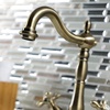 image:imageKingston Brass KS1493AX Vessel Sink Faucet Antique BrassAntique Brass