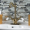 image:imageKingston Brass KS1493PL Vessel Sink Faucet Antique BrassAntique Brass