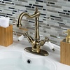 image:imageKingston Brass KS1493PL Vessel Sink Faucet Antique BrassAntique Brass