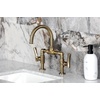 image:imageKingston Brass KS2176TKL Bridge Bathroom Faucet with Brass PopUp Polished NickelAntique Brass