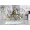 image:imageKingston Brass KS2176TKL Bridge Bathroom Faucet with Brass PopUp Polished NickelPolished Brass