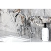 image:imageKingston Brass KS2176TKL Bridge Bathroom Faucet with Brass PopUp Polished NickelPolished Chrome