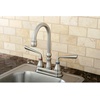 image:imageKingston Brass KS2492ZL Silver Sage TwoHandle 2Hole Deck Mount Bar Faucet in Polished BrassPolished Chrome