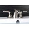 image:imageKingston Brass KS2952 Naples Mini Widespread Lavatory Faucet Polished BrassBrushed Nickel