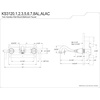 image:imageKingston Brass KS3126AX Vintage 2Handle Wall Mount Bathroom Faucet Polished NickelPolished Nickel