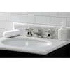 image:imageKingston Brass KS4466BX Metropolitan Widespread Bathroom Faucet Polished Nickel 8 x 556 x 3