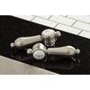 image:imageKingston Brass KS7997BAL Heirloom Bridge Bathroom Faucet with Brass PopUp Brushed BrassBrushed Nickel