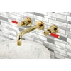 image:imageKingston Brass KS8120DKL Kaiser Bathroom Faucet Matte Black 1131 x 763 x 306Brushed Brass