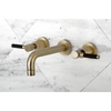 image:imageKingston Brass KS8120DKL Kaiser Bathroom Faucet Matte Black 1131 x 763 x 306Polished Brass
