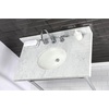 image:imageKingston Brass KVPB3622M38 Fauceture Templeton Vanity with Tops with 17 x 14 Undermount Sink 36 L x 22 W x 1214 D Carrara Marble WhiteCarrara Marble White