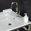 image:imageKingston Brass LS8213CTL Continental Bathroom Faucet Brushed Brass 4 x 494 x 1169Polished Brass