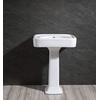 image:imageKingston Brass VPB2268 Robert 26Inch Ceramic Pedestal Sink with 8Inch Faucet Drillings White