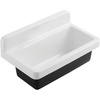 image:imageGourmetier GCKWS331916 Petra Galley 33 x 19 Cast Iron Wall Mount Kitchen Sink White