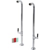 image:imageKingston Brass AE810S1DKL Concord Freestanding Tub Supply Line Polished Chrome