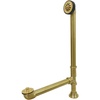 image:imageKingston Brass CC2080 Clawfoot Tub Waste amp Overflow Drain Matte BlackBrushed Brass