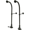 image:imageKingston Brass CC452ML Vintage Rigid Freestand Supplies with Stop Brass Lever Handle 23Inch Polished BrassOil Rubbed Bronze