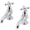 image:imageKingston Brass CC7L8 Vintage Basin Tap Faucet Brushed Nickel 4 x 35 x 175Chrome
