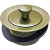 image:imageKingston Brass DLL203 Brass Lift amp Lock Tub Drain Antique Brass
