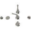 image:imageKingston Brass KB328YL Royale ThreeHandle Bidet Faucet Brushed Nickel