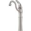 image:imageKingston Brass KB3421LL Victorian Vessel Sink Faucet with Ll Handleand 4inch Plate ChromeBrushed Nickel