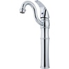 image:imageKingston Brass KB3421LL Victorian Vessel Sink Faucet with Ll Handleand 4inch Plate ChromePolished Chrome