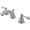 image:imageKingston Brass KB3944BL MiniWidespread Bathroom Faucet Polished ChromePolished BrassBrushed Nickel
