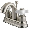 image:imageKingston Brass KB5611PX Restoration 4Inch Centerset Lavatory Faucet Polished ChromeBrushed Nickel