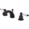 image:imageKingston Brass KB951PL Victorian MiniWidespread Bathroom Faucet with PopUp Drain Polished Chrome 4716 in Spout ReachOil Rubbed Bronze