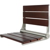 image:imageKingston Brass KBSS16158 Soutien 3Slat Shower Seat Dark WoodBrushed Nickle