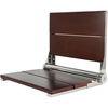 image:imageKingston Brass KBSS16161 Soutien 2Slat Shower Seat Dark WoodPolished Chrome