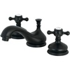 image:imageKingston Brass KS1166BX 8 in Widespread Bathroom Faucet Polished NickelMatte Black