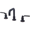 image:imageKingston Brass KS142KLPN Whitaker Widespread Bathroom Faucet with Push PopUp Polished NickelNaples Bronze