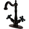 image:imageKingston Brass KS1491PKX Duchess 2Handle Vessel Sink Faucet Polished ChromeOil Rubbed Bronze