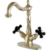 image:imageKingston Brass KS1491PKX Duchess 2Handle Vessel Sink Faucet Polished ChromePolished Brass