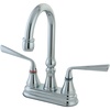 image:imageKingston Brass KS2492ZL Silver Sage TwoHandle 2Hole Deck Mount Bar Faucet in Polished BrassPolished Chrome