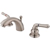 image:imageKingston Brass KS2952 Naples Mini Widespread Lavatory Faucet Polished BrassBrushed Nickel
