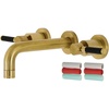 image:imageKingston Brass KS8120DKL Kaiser Bathroom Faucet Matte Black 1131 x 763 x 306Oil Rubbed Bronze