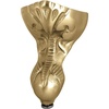 image:imageKingston Brass NHVCTZT7 Aqua Eden Tudor Brass Tub Feet 4 Pieces Set Brushed Brass