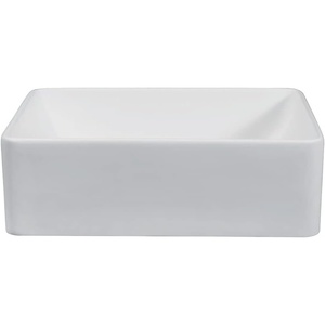image:imageFauceture EVA20156 Arcticstone Solid Surface White Stone Vessel Sink Matte White