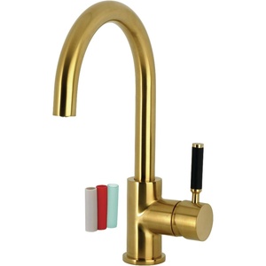image:imageFauceture LS8233DKL Kaiser SingleHandle Vessel Sink Faucet Brushed BrassBrushed Brass