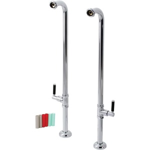 image:imageKingston Brass AE810S1DKL Concord Freestanding Tub Supply Line Polished Chrome
