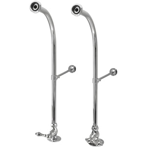 image:imageKingston Brass CC452ML Vintage Rigid Freestand Supplies with Stop Brass Lever Handle 23Inch Polished BrassPolished Chrome