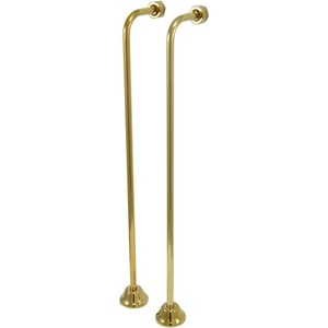 image:imageKingston Brass CC468 Single Offset Bath Supply Brushed NickelPolished Brass