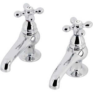 image:imageKingston Brass CC7L8 Vintage Basin Tap Faucet Brushed Nickel 4 x 35 x 175Chrome