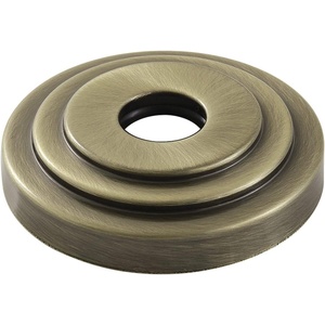 image:imageKingston Brass FLMODERN3 3Inch OD Decorative Escutcheon Flange 34 Inch ID Antique Brass